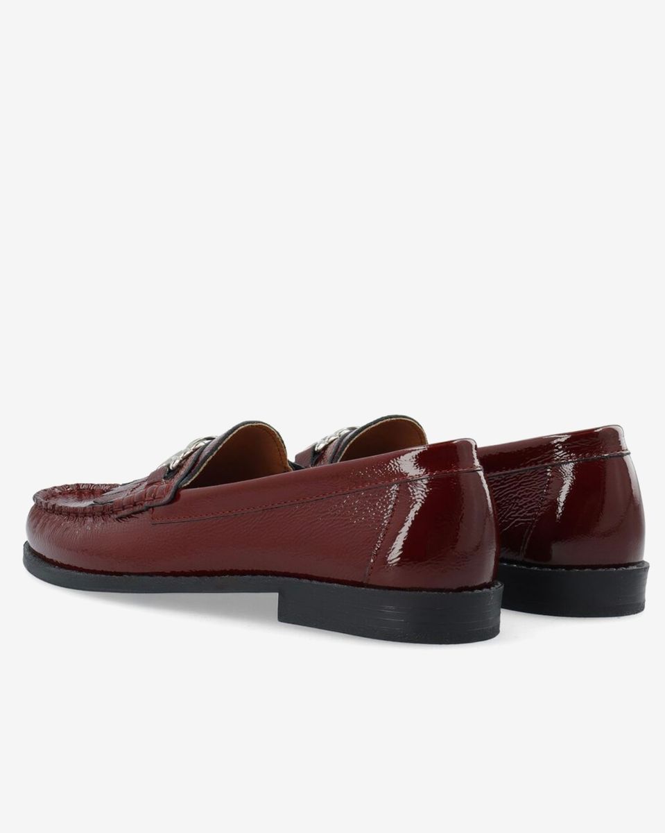 Bianco Biapop Loafers Burgundy
