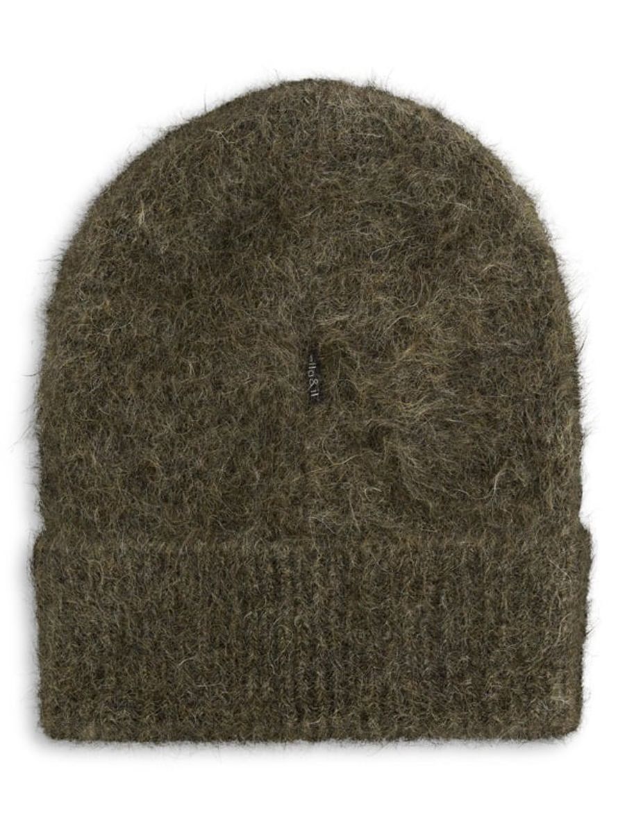 Ella and il Silje Hat Moss Green