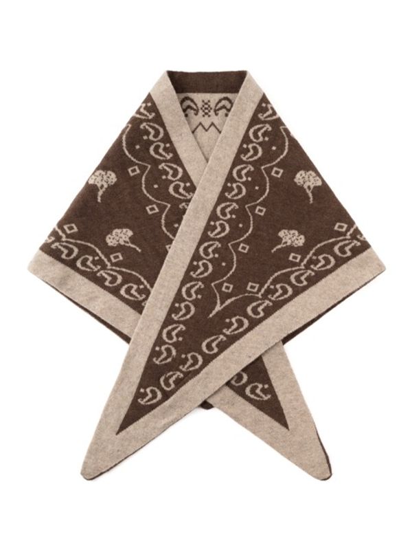 Noella Neomi Scarf Sand Brown Mix 