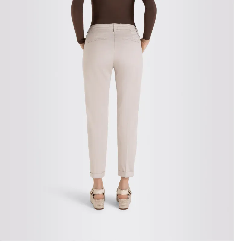 Mac Jeans Chino Turn Up Ivory 