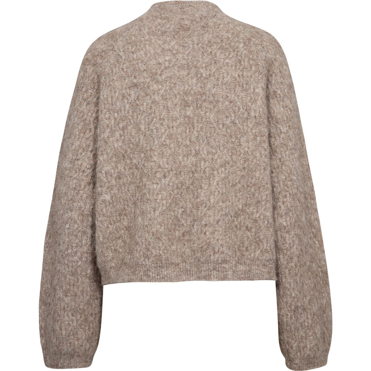 A-view Olivia Lurex Knit Pullover Light Brown 