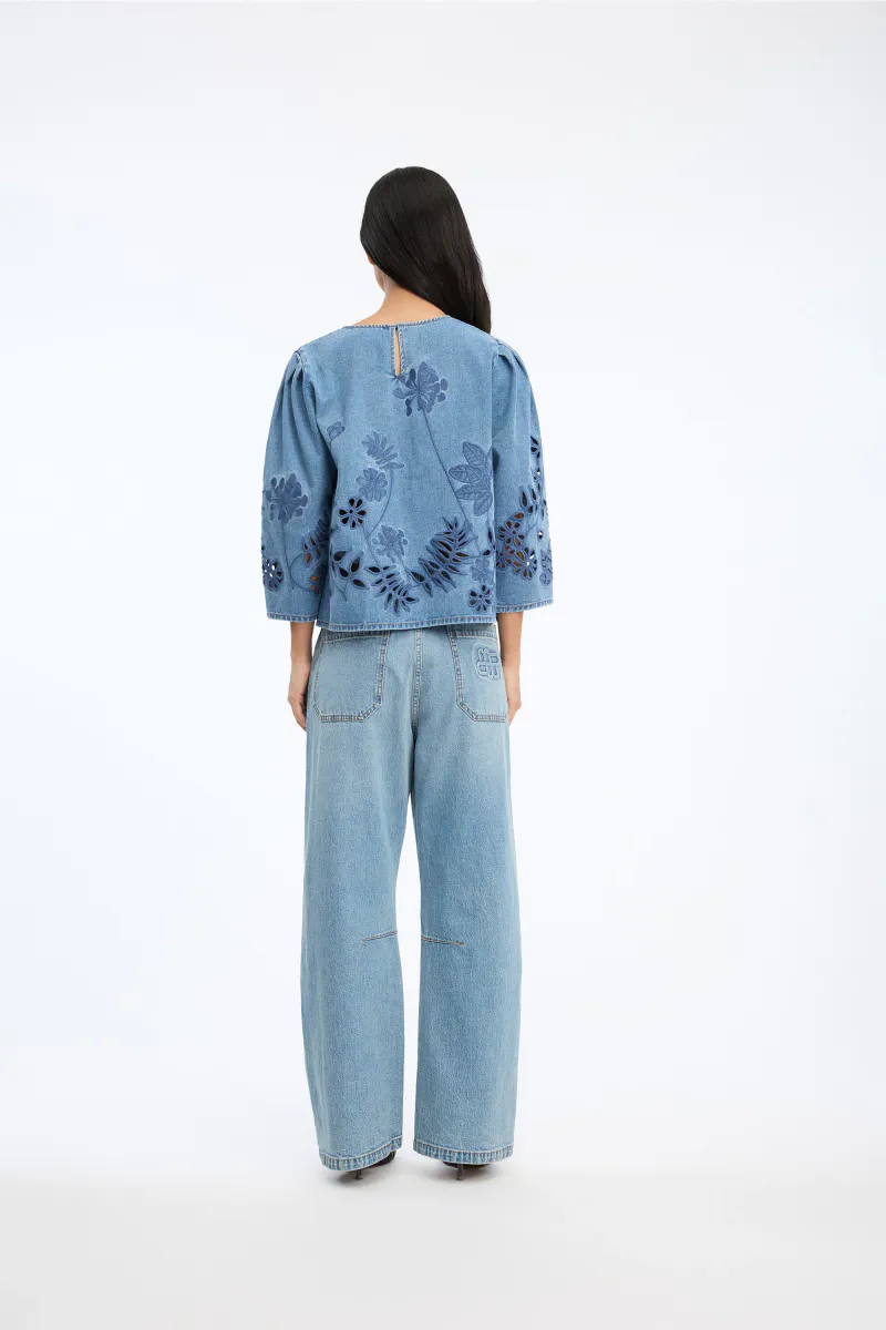 Munthe Bramble Top Blue