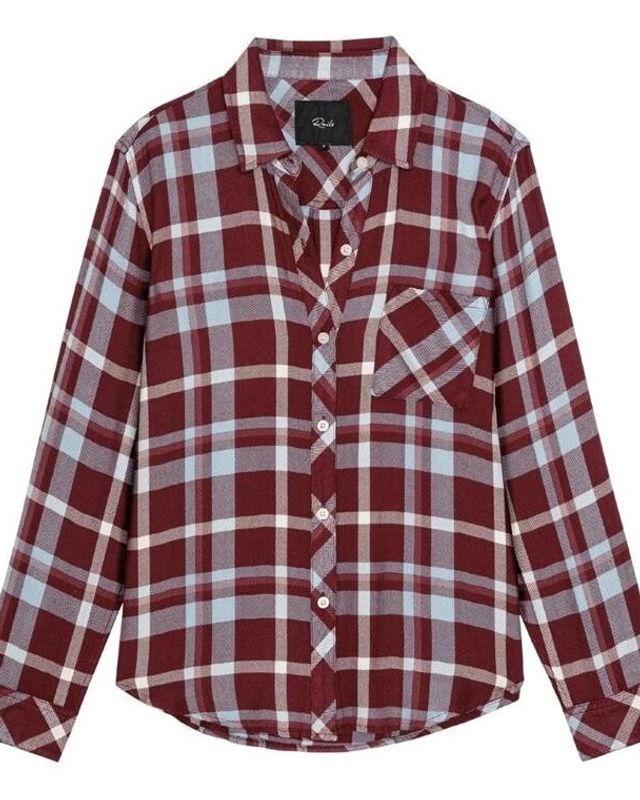 Rails Hunter Shirt Plum Cream 