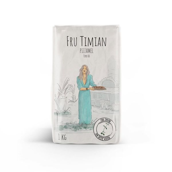 Hovedbilde Fru Timian Pizzamel 1 kg