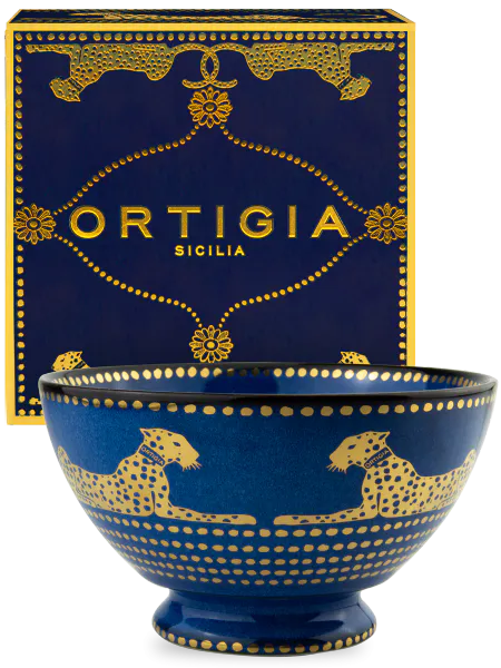 Hovedbilde Ortigia Bowl Spotty Ceramic Blue Large