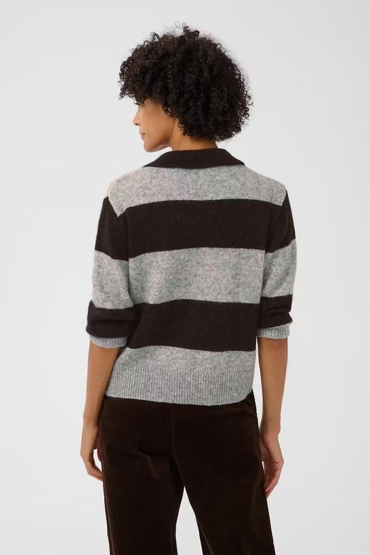 Part Two Charlotte Pullover Mole Grey Melange