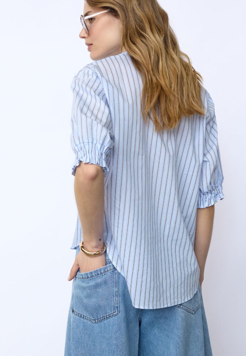Cocouture Feline Shirt Pale Blue