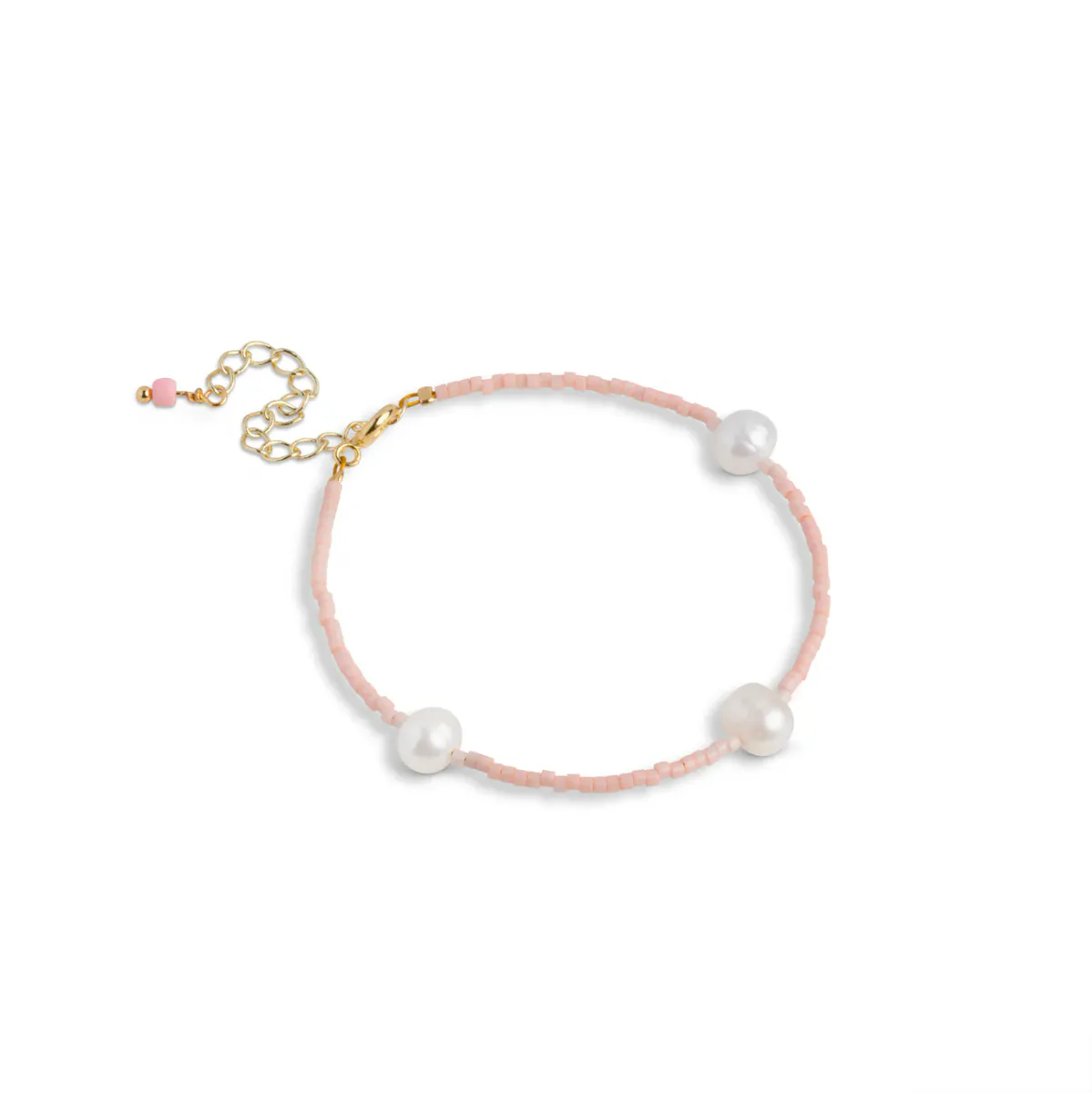 Enamel Bracelet Petra Light Pink