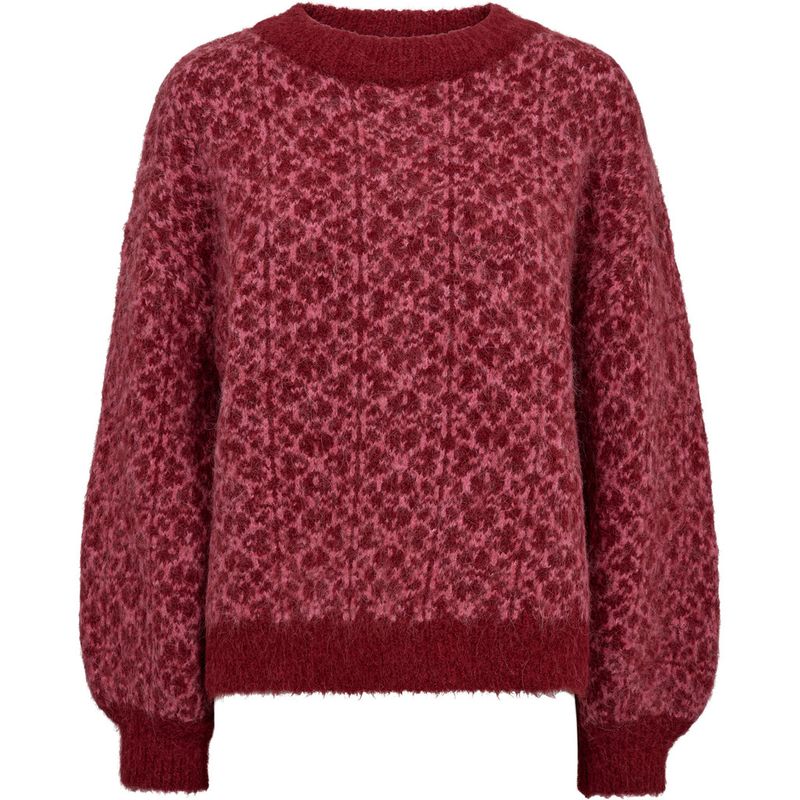 A-view Oslo Knit Pullover Bordeaux Rose