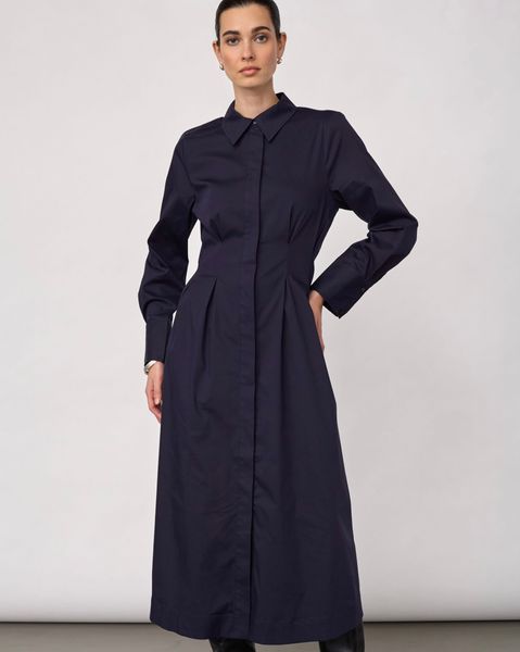 Hovedbilde Cocouture Sanna Shirt Long Dress Navy