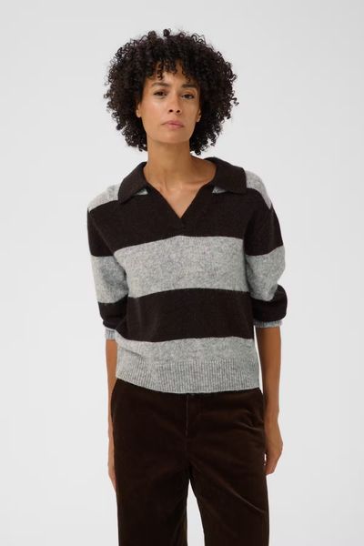 Hovedbilde Part Two Charlotte Pullover Mole Grey Melange