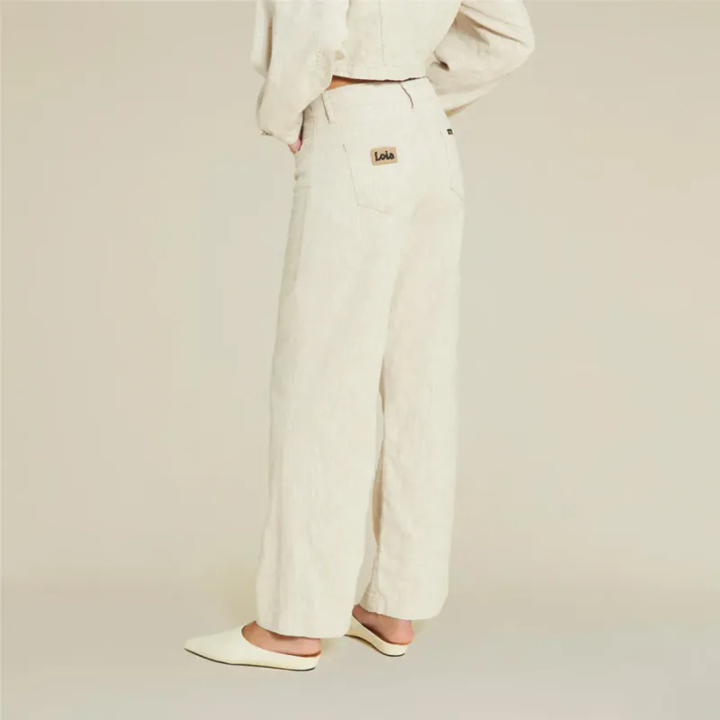 Lois Culotte Rinse Lino Natural 