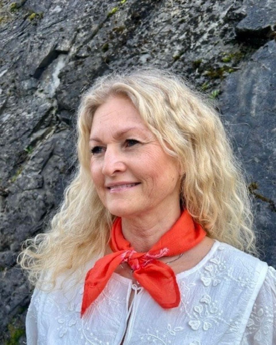 Anouska Love Shack Antibes Lite Skjerf Orange