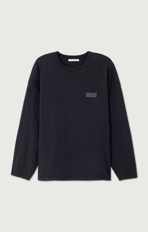 American Vintage T-Shirt Gixy Black