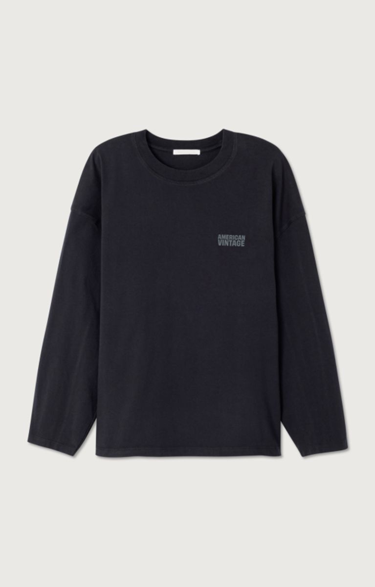 American Vintage T-Shirt Gixy Black