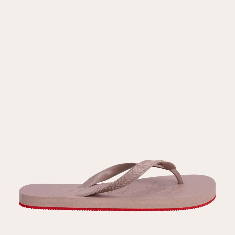 Billi Bi Flip Flops Taupe
