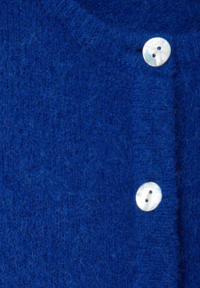 American Vintage Cardigan Vitow Royal Blue