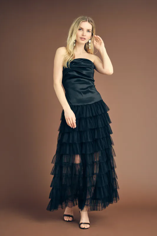A-view Miranda Skirt Black 