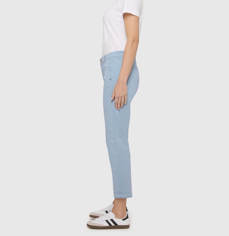 Mac Jeans Chino Turn Up Cashmere Blue