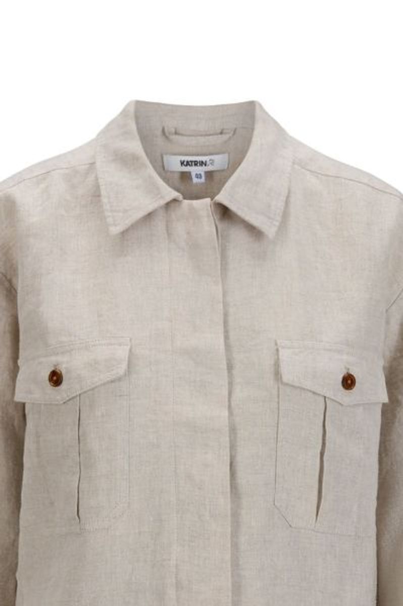 Katrin Uri Nora Linen Jacket Natural Linen