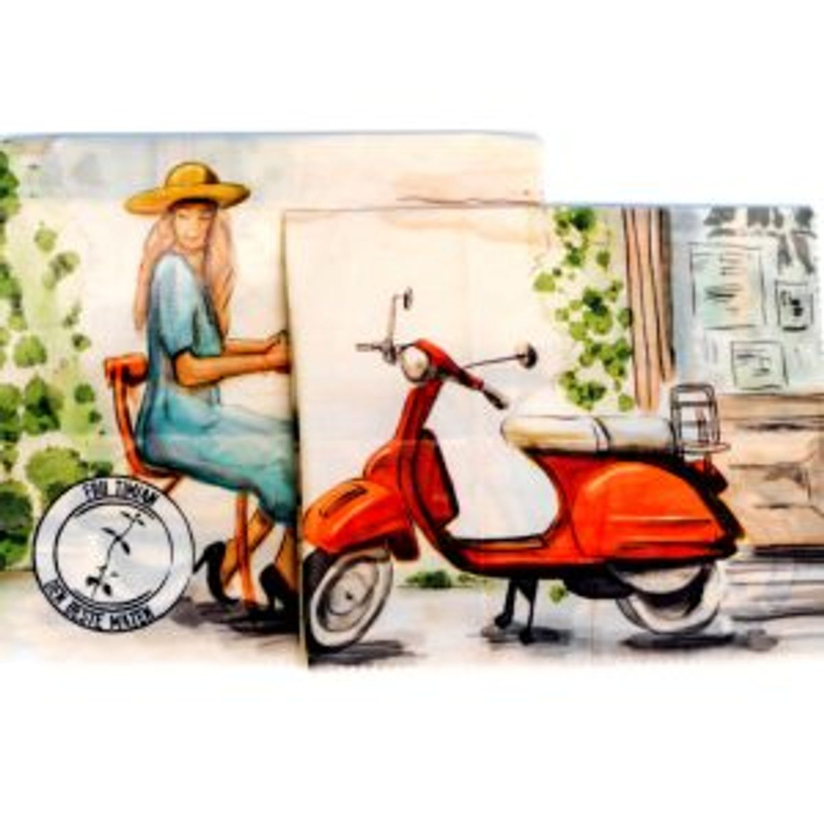 Fru Timian Bivoksark 42 x 50 cm 