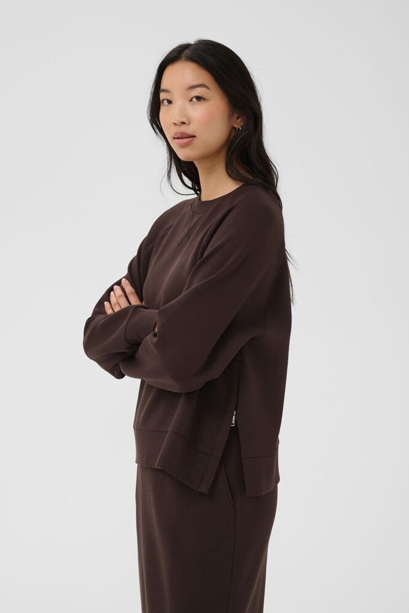 Part Two Zola Sweater Mole Brown
