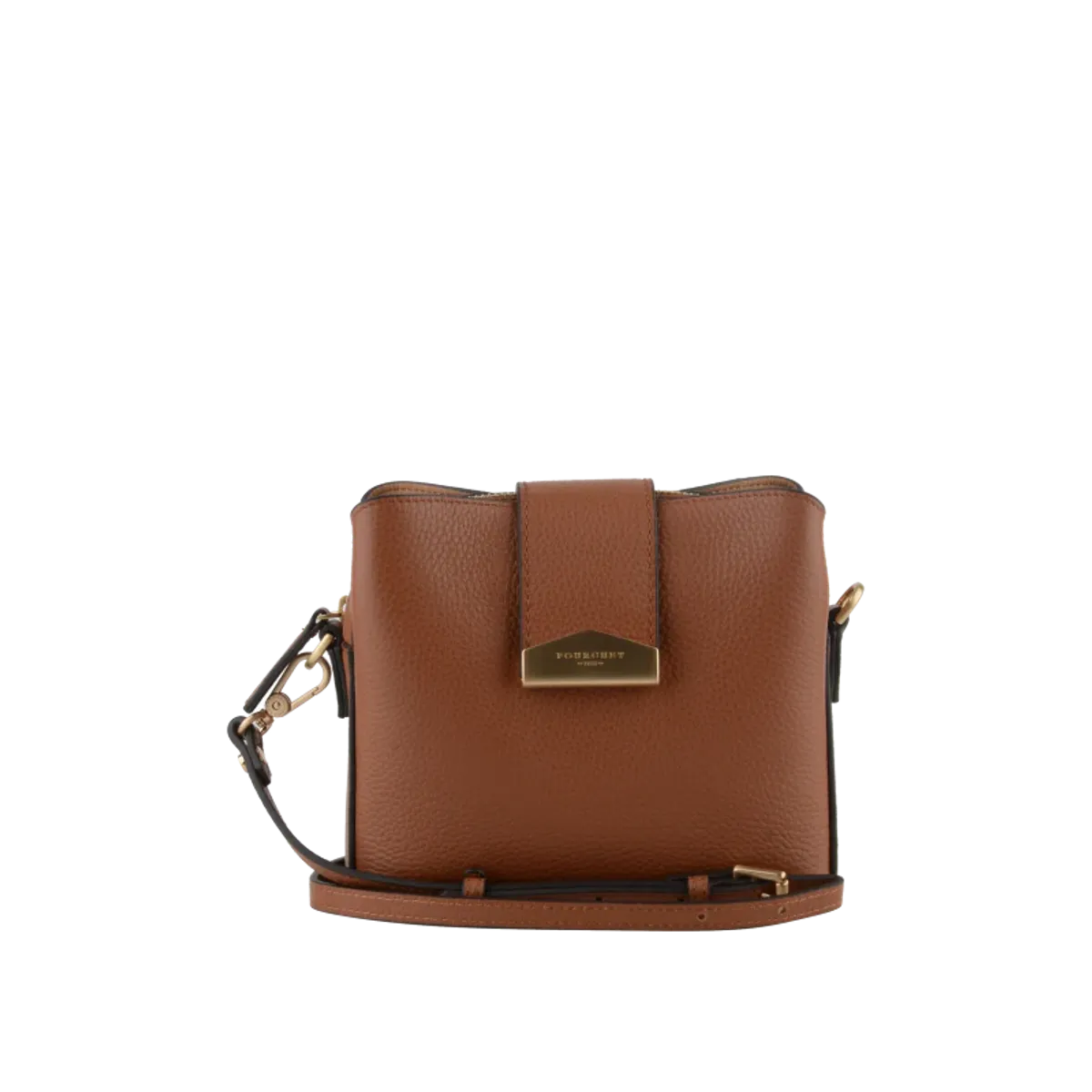 Pourchet Paris Cavalcade Crossbody Small Gold