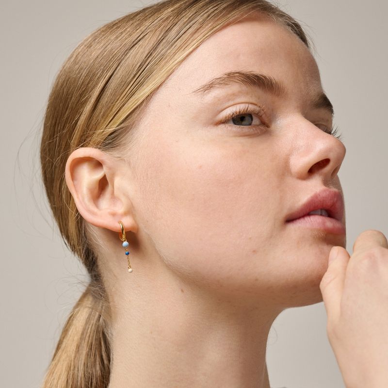 Enamel Hoops Lola Bold Marine