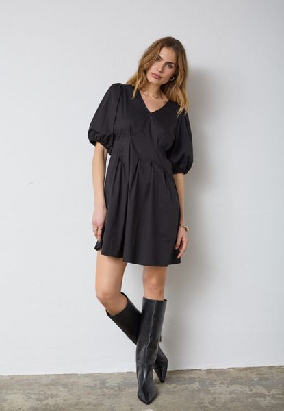 Hovedbilde Cocouture Poppy Pleat Crop Dress Black 