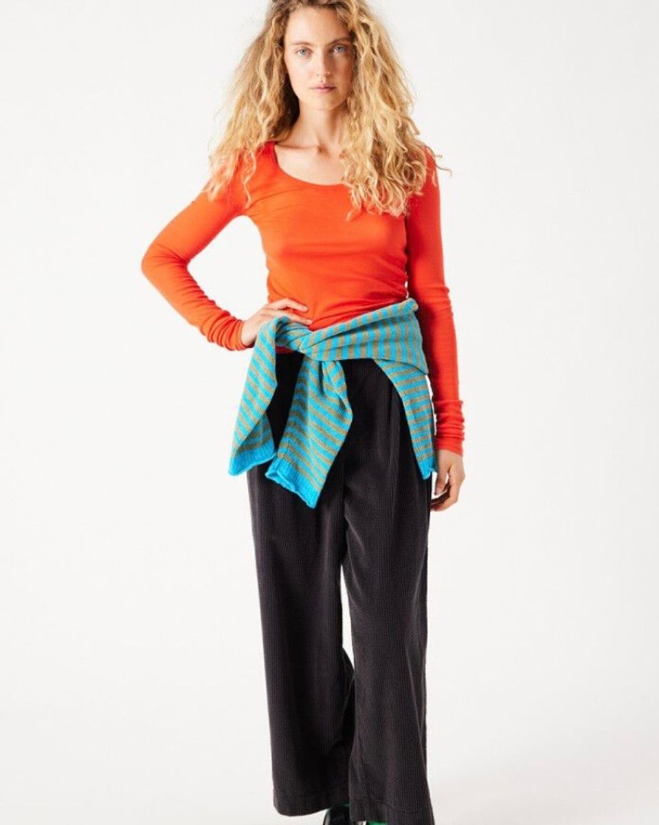 American Vintage Pants Padow Vintage Carbone 