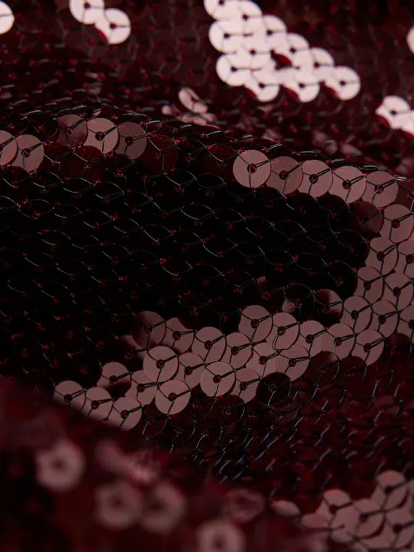 Ella and il Charlotte Sequin Pants Oxblood