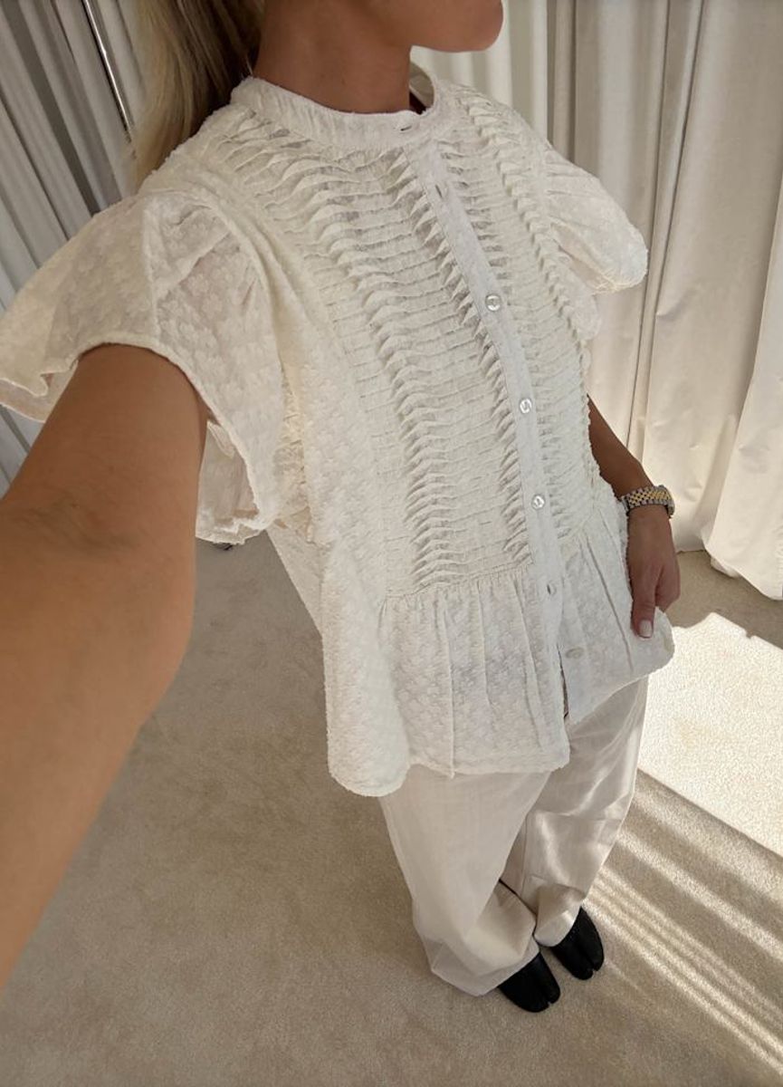 Noella Loulou Blouse White