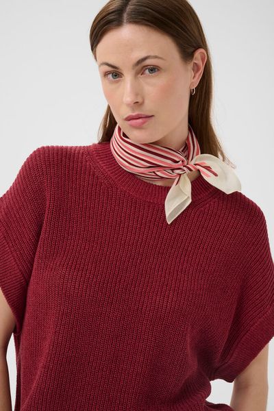 Hovedbilde Part Two Phi Scarf Peach Blossom Stripe