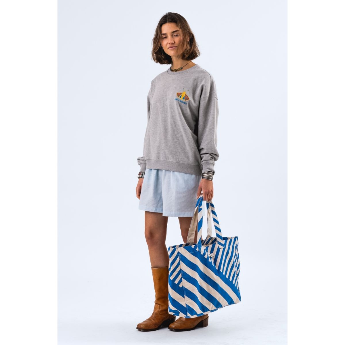 Lollys Laundry Rita Shorts Light Blue