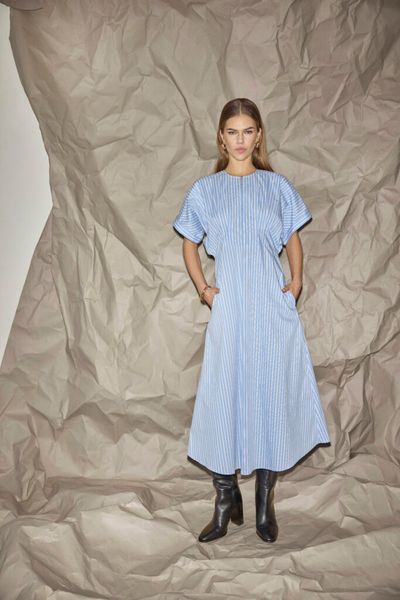 Hovedbilde Cocouture Kaio Stripe Dress Pale Blue