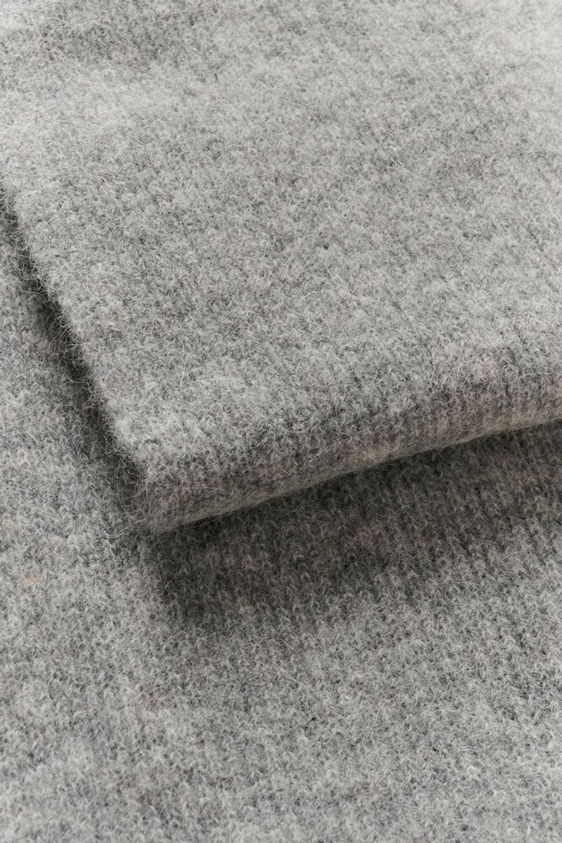 Part Two Svea Scarf Grey Melange