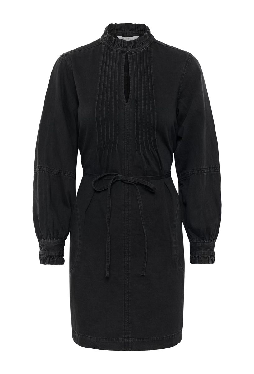 Part Two Sarine Dress Washed Black Denim