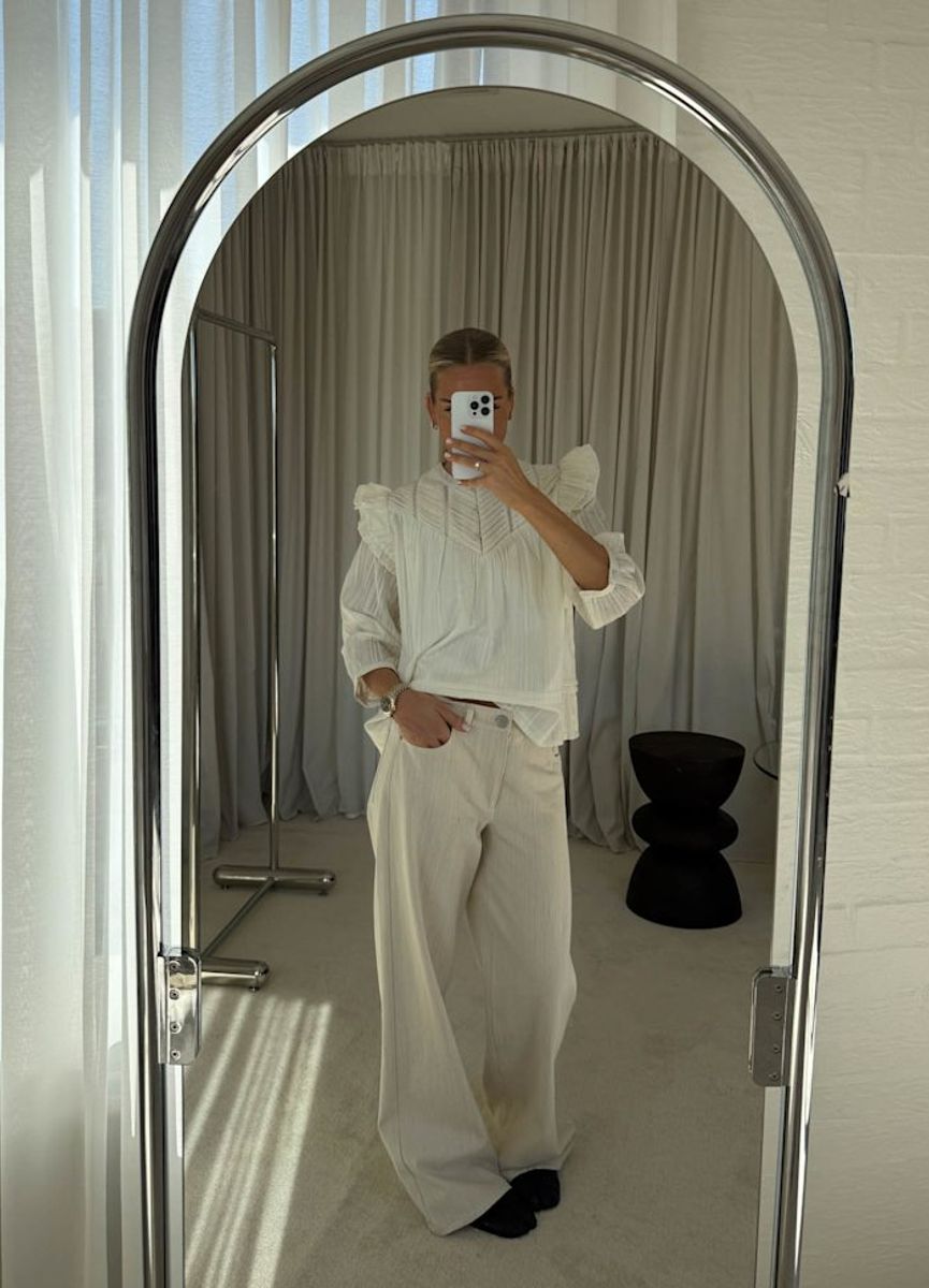 Noella Loryn Blouse White