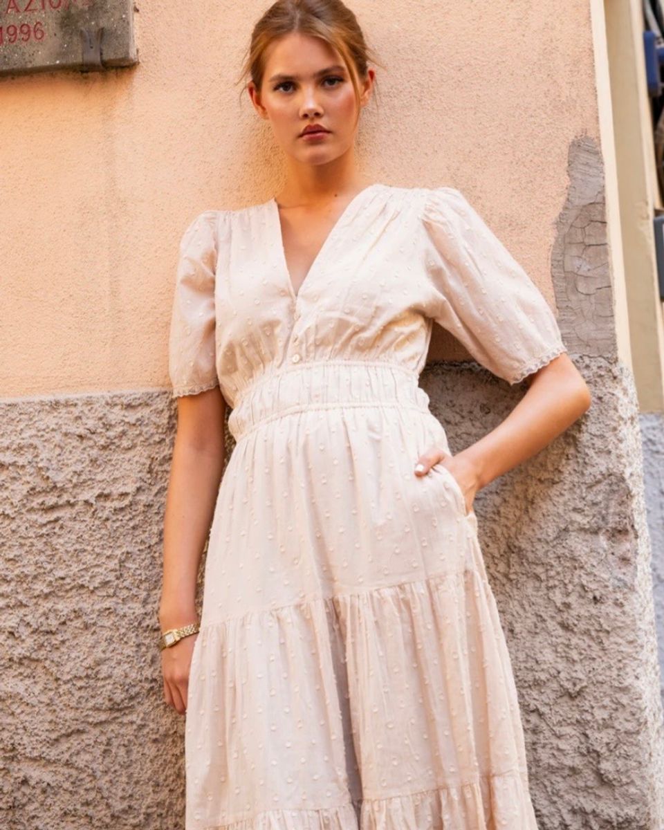 MISSMAYA Mina Dress Cookiedough 