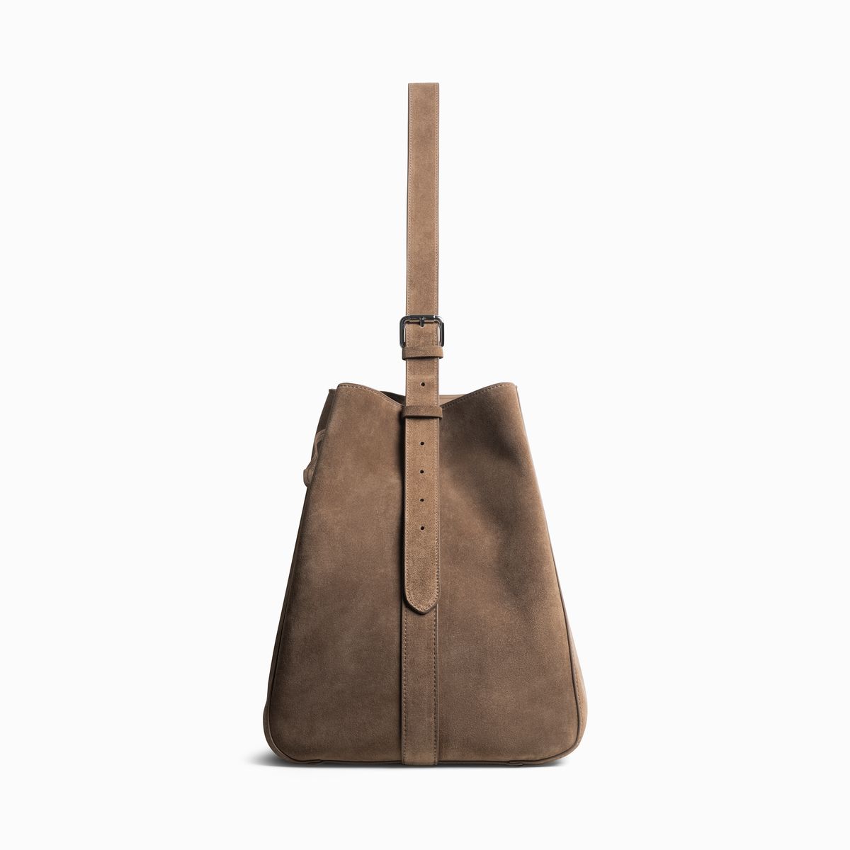 Jim Rickey Sac Large Suede Canguro