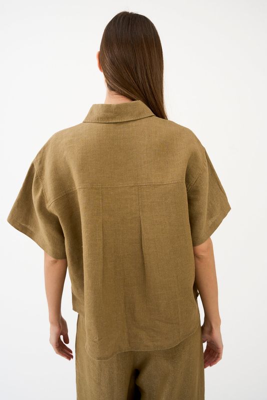 Pieszak Fie Glam Shirt Lead Brown
