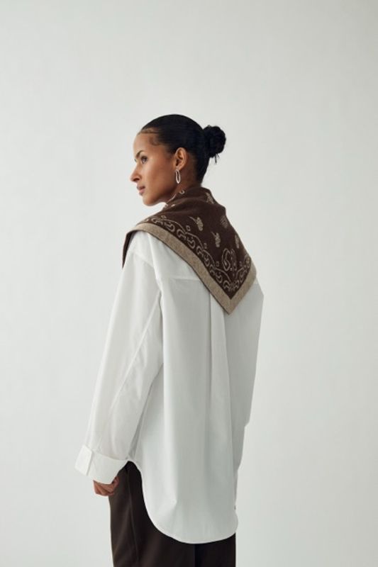 Noella Neomi Scarf Sand Brown Mix 