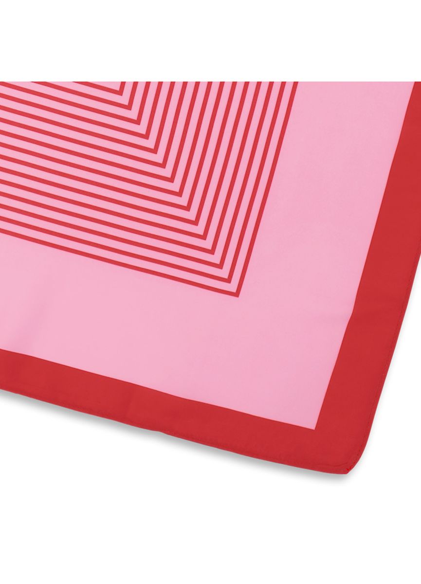 SUI AVA Classic Patterned Scarf Pink Red