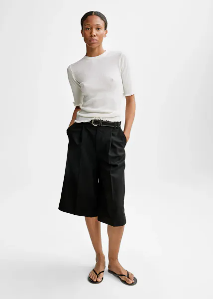 Hovedbilde Christian Aks Milla Merino Knit White