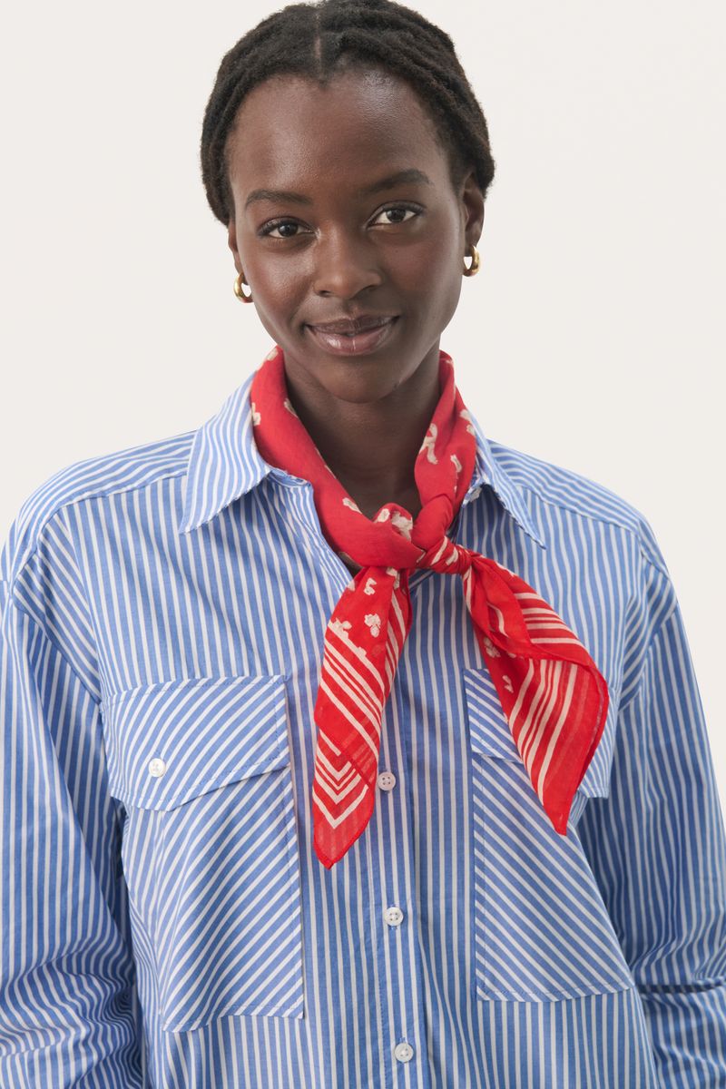 Part Two Phi Scarf Red