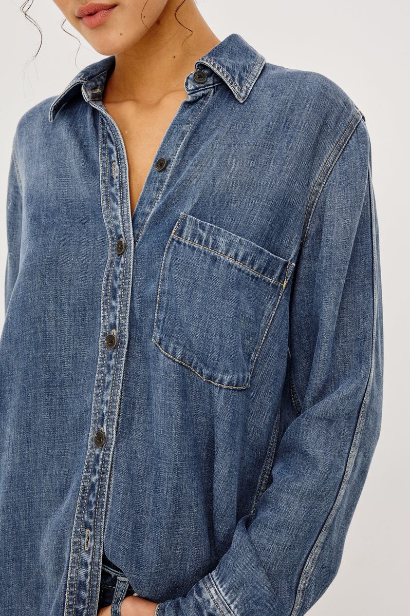 Rails Atticus Shirt Antique Blue