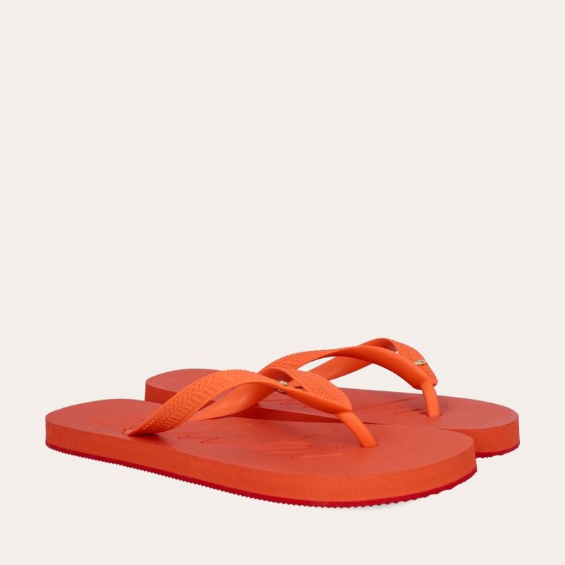 Billi Bi Flip Flops Orange