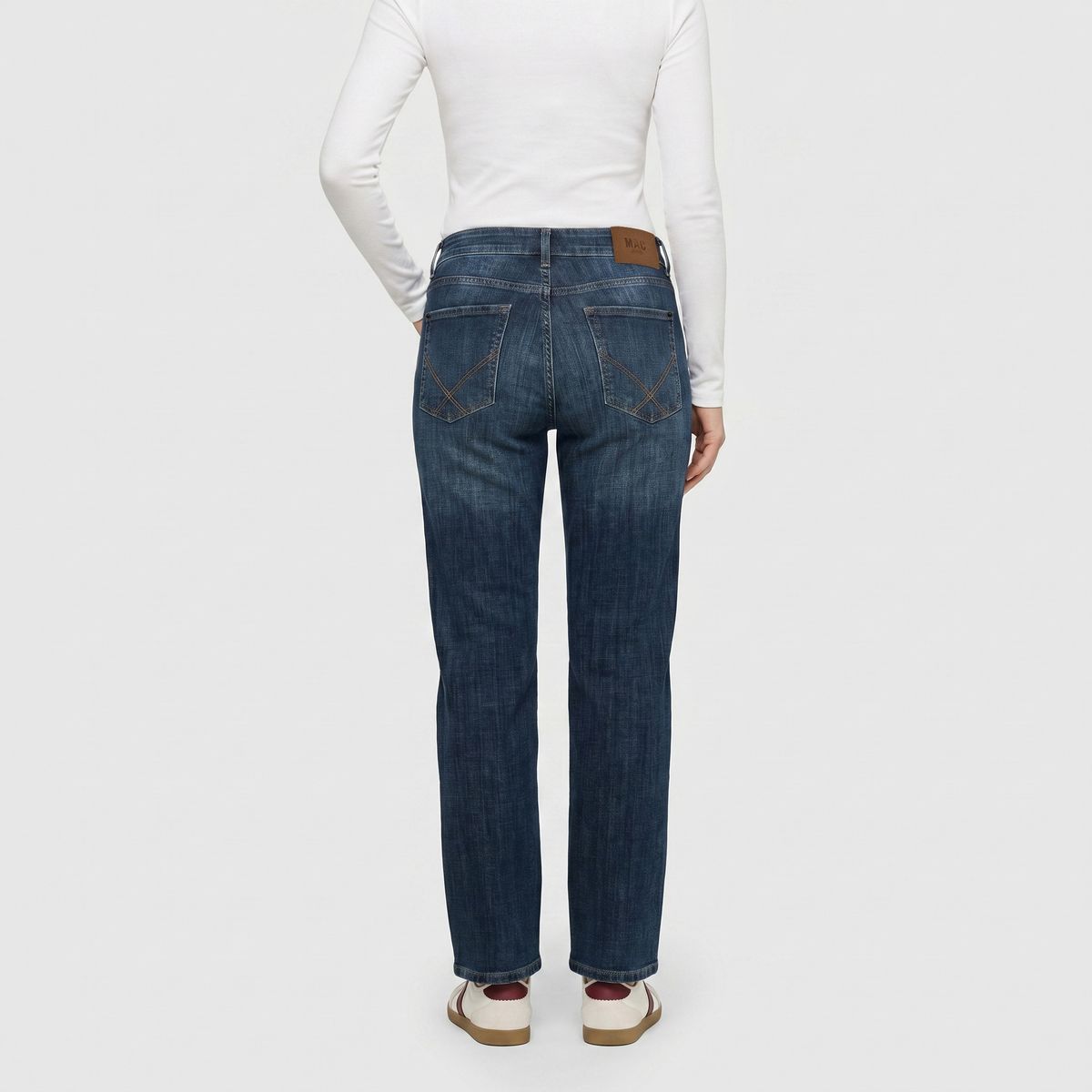 Mac Jeans Gina Straight Moonlight Blue 