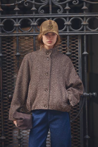 Hovedbilde Cocouture Sacha Balloon Jacket Dark Brown 