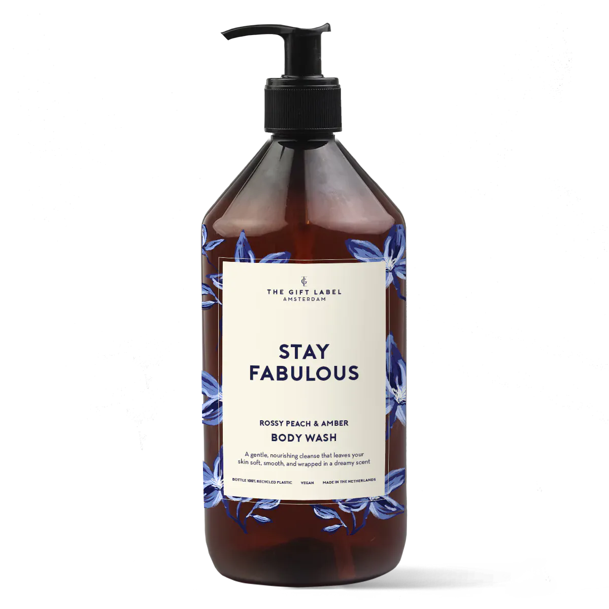 The Gift Label Body Wash Stay Fabulous Blue1000 ml